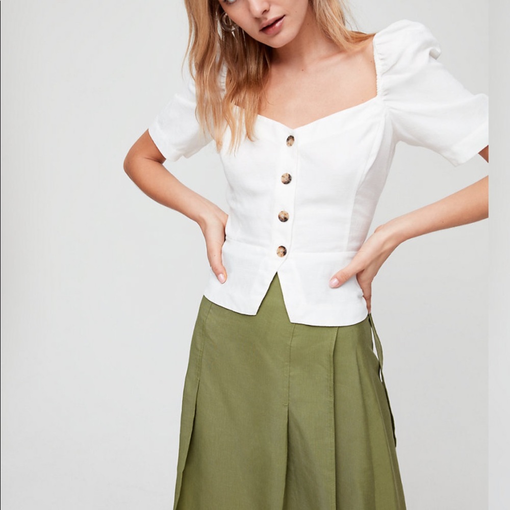 Aritzia Wilfred Janine Top